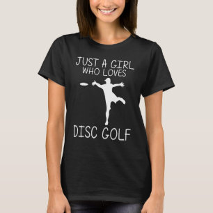 Coola Disk Golf for Girls Kid Disk Golf Disk Golfe T Shirt