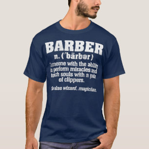 Coola Disted Best Barber Definition Gift T Shirt