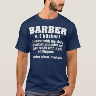 Coola Disted Best Barber Definition Gift T Shirt