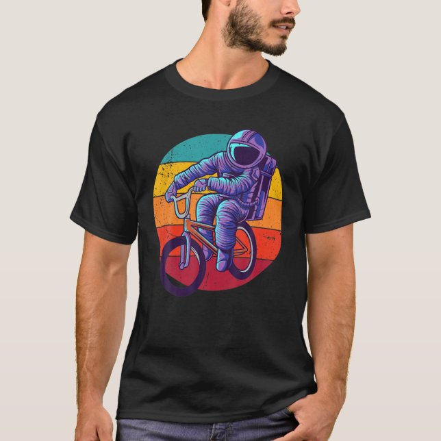 Coola Distress BMX Riders Freestyle Competition T Shirt (Framsida)