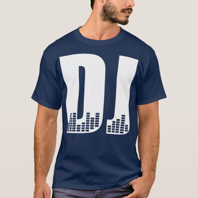 Coola DJ Beat Disk Jockey T Shirt (Framsida)