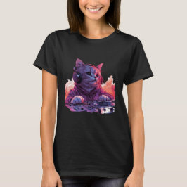 Coola DJ Cat Shirt, Funny Cat Shirt T