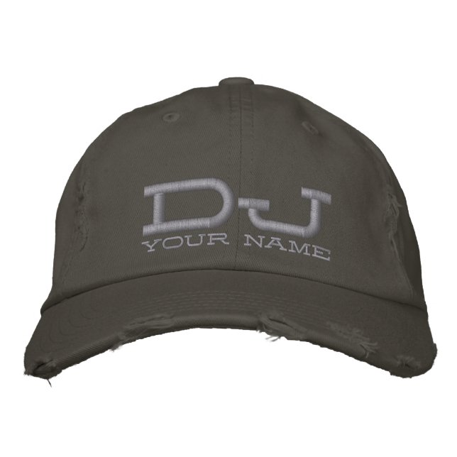 Coola DJ Hat Broderad Keps (Framsida)