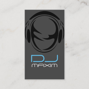 Coola DJ Music Affärskort Visitkort