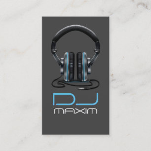 Coola DJ Music Affärskort Visitkort