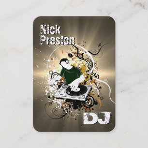 Coola DJ Visitkort