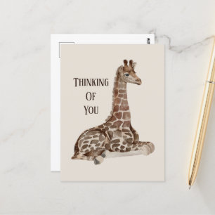 coola djungelgiraffe tror att du vykort