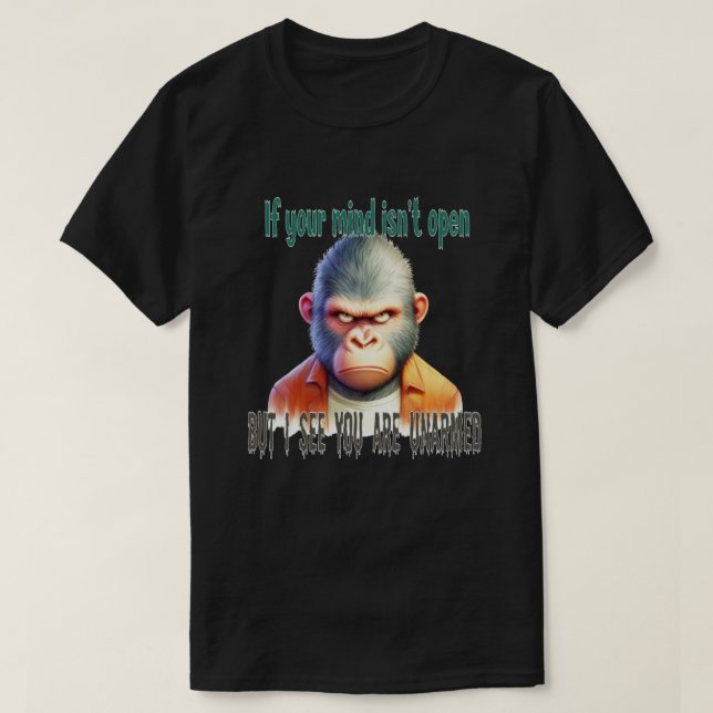 coola djur,gorilla t shirt (Design framsida)