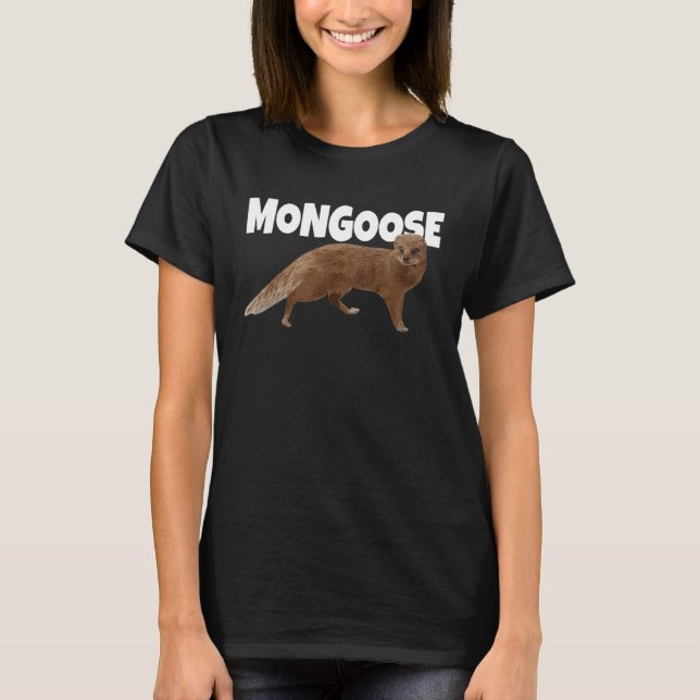 Coola Djurtarm Mongoose T Shirt (Framsida)