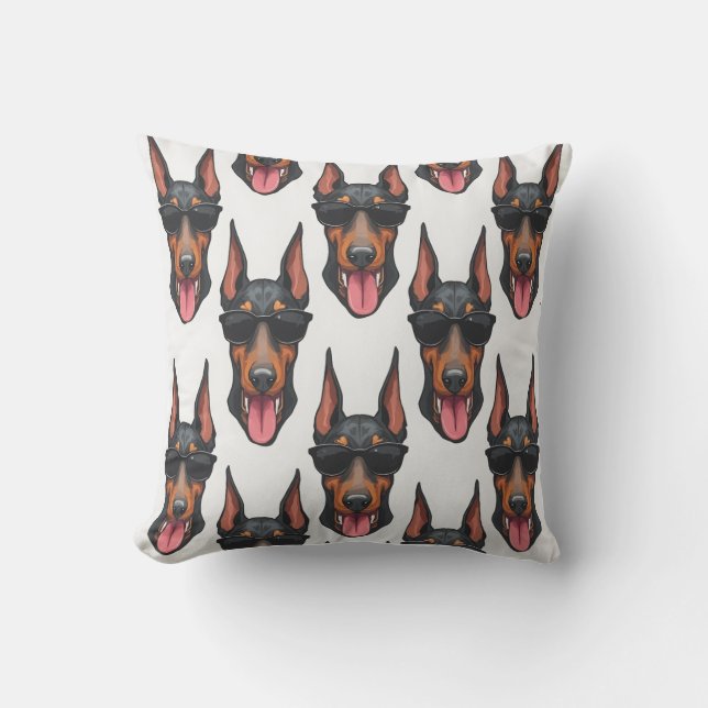 Coola Doberman Cushion Kudde (Framsida)