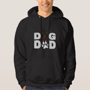 Coola Doberman Pinscher Hund Pappa Aldrig Far Hoodie