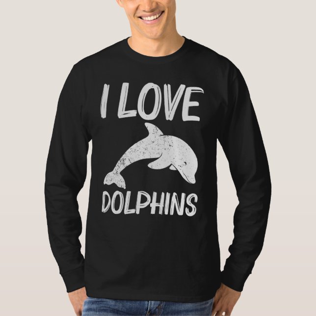 Coola Dolphin För manar Kvinnor Flalenosdofinamin  T Shirt (Framsida)