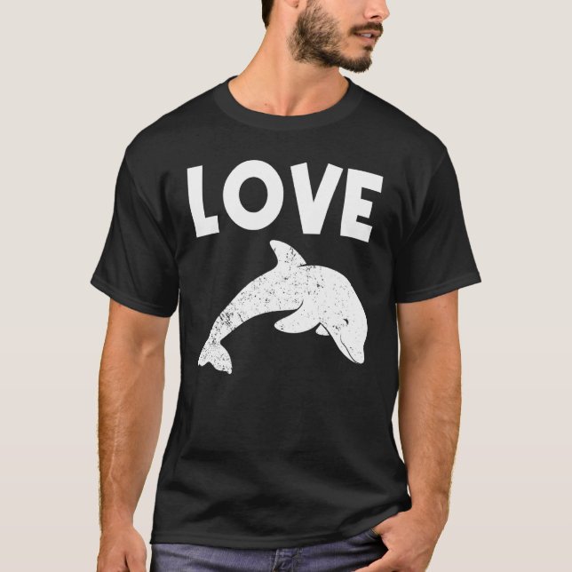 Coola Dolphin För manar Kvinnor Flalenosdofinamin  T Shirt (Framsida)