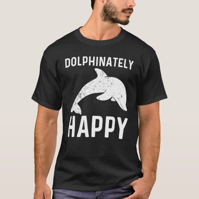 Coola Dolphin För manar Kvinnor Flalenosdofinamin  T Shirt (Framsida)