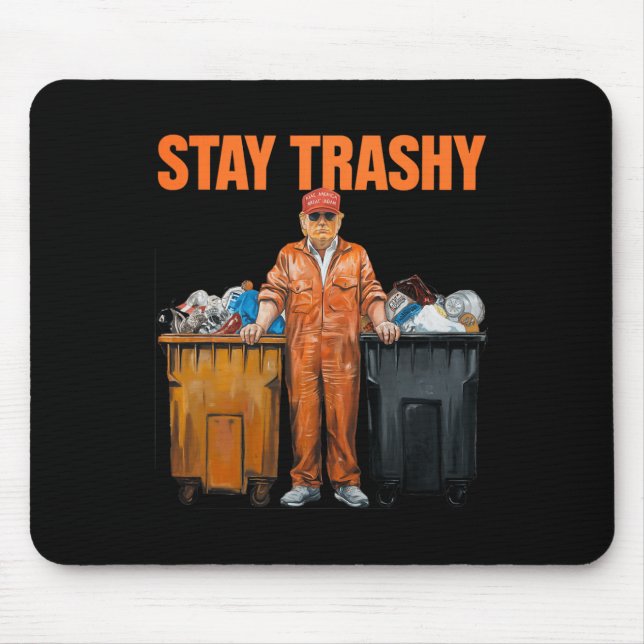 Coola Donald Trump Garge Stanna Trashy Funny Mega  Musmatta (Framsidan)
