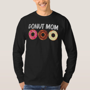 Coola Donut Art för Mamma Mamma Sockerglaserad cho T Shirt