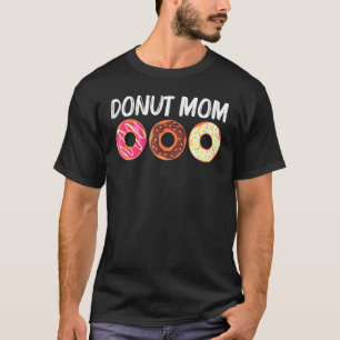 Coola Donut Art för Mamma Mamma Sockerglaserad cho T Shirt