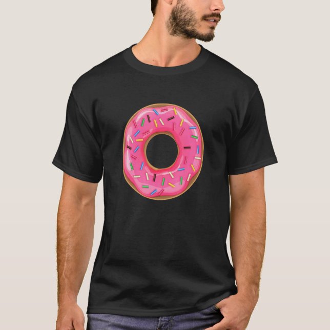 Coola Donut Halloween Doughnut Costume Candy Food  T Shirt (Framsida)