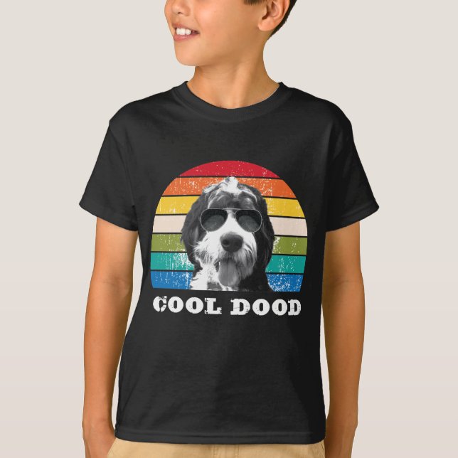 Coola Dood Bernedoodle T-shirt Ungdom (Framsida)