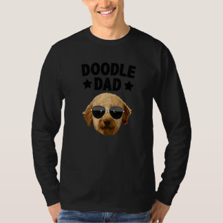 Coola Doodle För Män Pappa Golden Doodle Labradood T Shirt