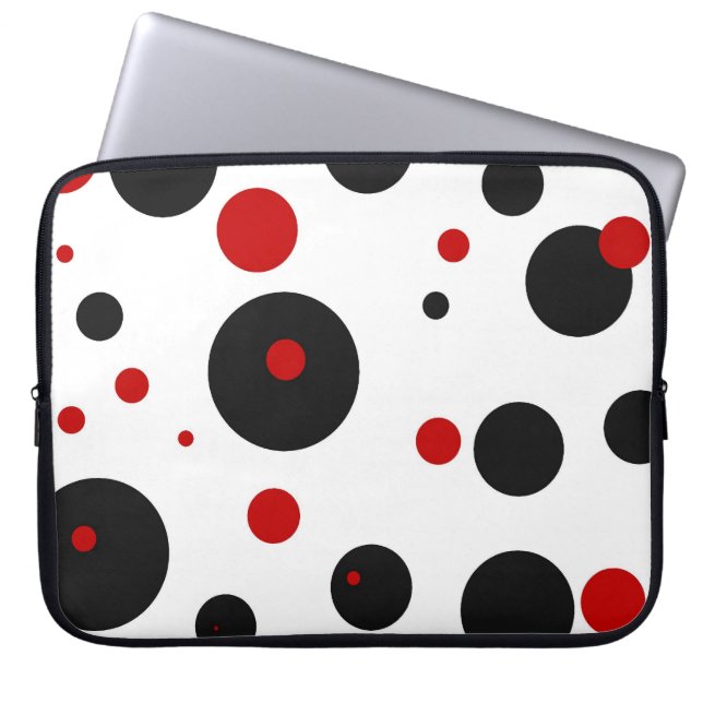 COOLA DOTS LAPTOP SLEEVE (Framsidan)
