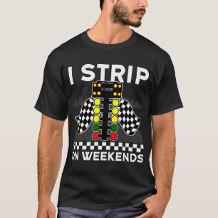 Coola Drag Tävla Art Manar Women Street Racer Stri T Shirt