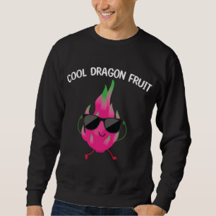 Coola Dragfrukt med solglasögon, Tropiskt Lång Ärmad Tröja