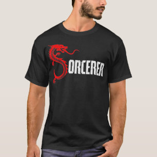 Coola Dragon Fire Fireball Sorcerer Sorcerer Playe T Shirt