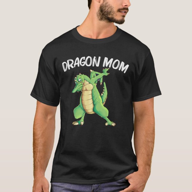 Coola Dragon for Mamma Mor Fire Breathing Legendar T Shirt (Framsida)