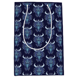 Coola Dragon Head Blue Fantasy DND Namn