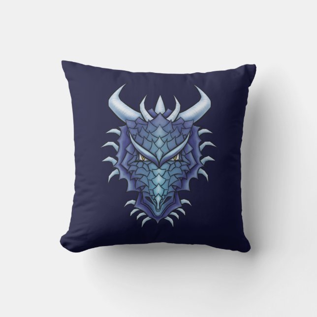 Coola Dragon Head Kudde (Framsida)