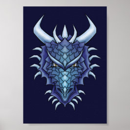 Coola Dragon Head Poster
