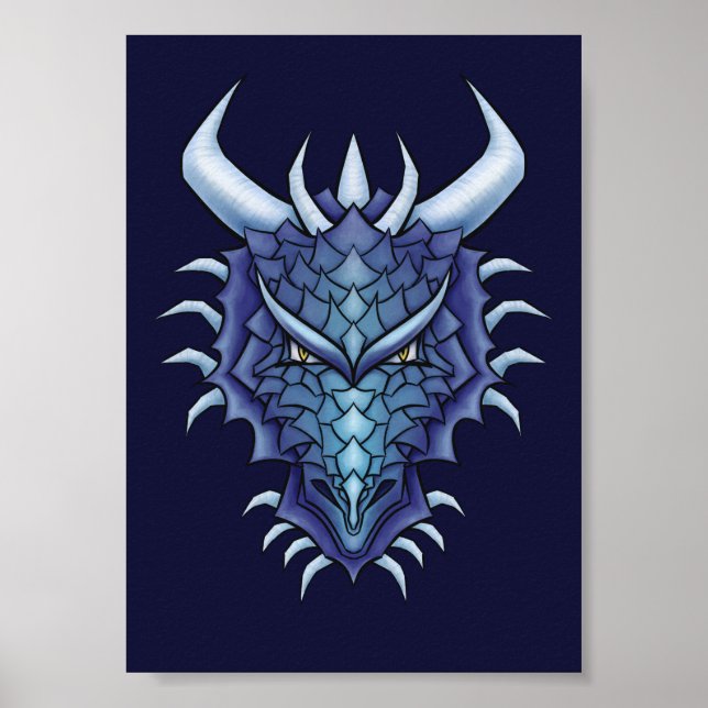 Coola Dragon Head Poster (Framsidan)