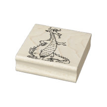 Coola Dragon Rubberstamp