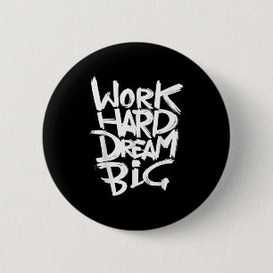 Coola Dream Big Motivational Graphic citattecken O Knapp
