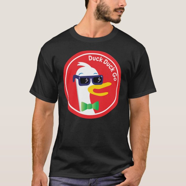 Coola Duckduckgo   T Shirt (Framsida)
