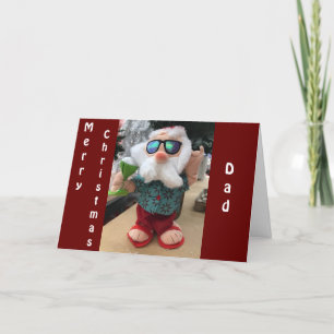 **COOLA DUDE** SANTA SAYS "GOD JUL PAPPA" HELGKORT