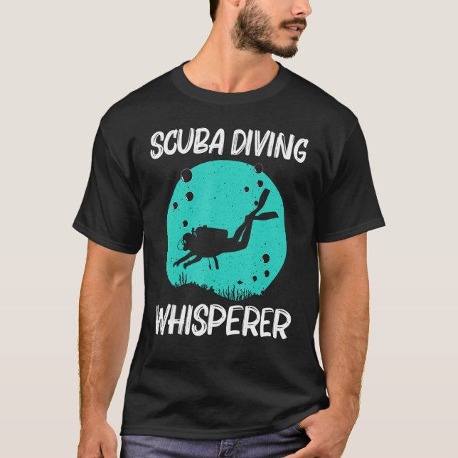Coola Dyka För manar kvinnor Divers Professional T Shirt (Framsida)