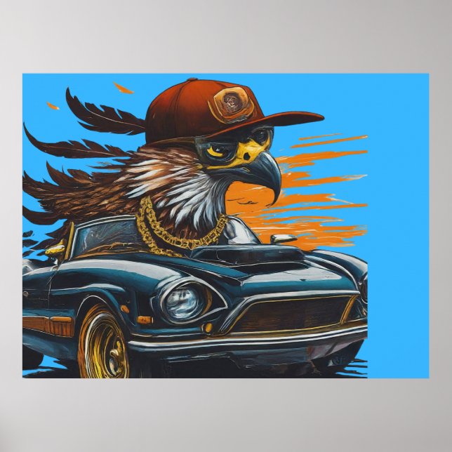 Coola Eagle Rider Poster (Framsidan)