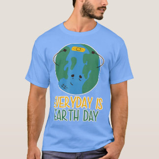 Coola Earth Day Design Kärlek Environmental Awaren T Shirt