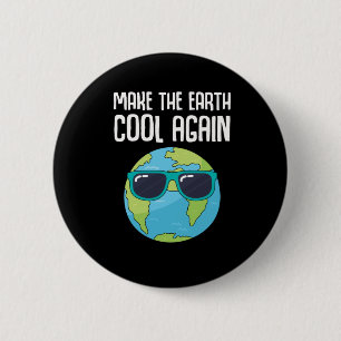 Coola Earth Day Planet Spara Environment Knapp