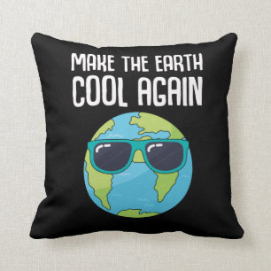 Coola Earth Day Planet Spara Environment Kudde