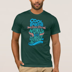 Coola Earth Spara World med Climate Action T Shirt