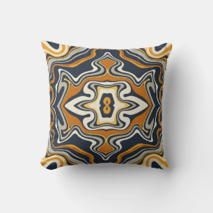 Coola Earth Tone Swirls Kudde