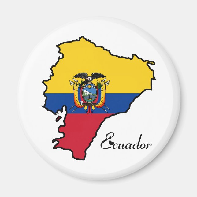 Coola Ecuador Magnet (Framsidan)
