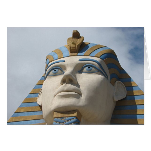 Coola Egypten Stil-hälsningskort! Hälsningskort (Framsidan Horizontal)
