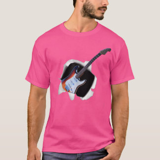 Coola Electric Acoustic Guitar Shirt Guitarist Man T