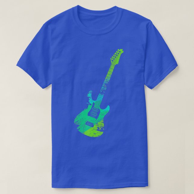 Coola Electric Guitar Chords Art Funny Bass Slogan T Shirt (Design framsida)