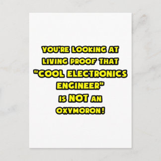 Coola Electronics Ingenjör är INTE en Oxymoron Vykort