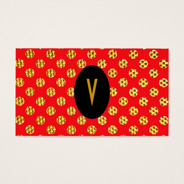 Coola Elegant Bride Red Glitter / House of Grosch Visitkort (Framsidan)